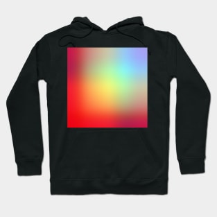 Rainbow Blur Right Angled Hoodie